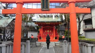 神田明神内の神社