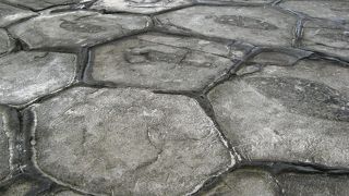 驚くほど大きな柱状節理