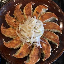 並べ方がきれいな餃子