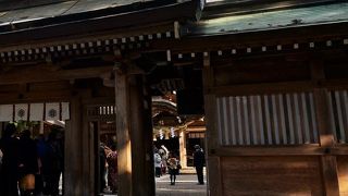 堂々とした立派な門