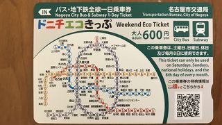 ドニチエコ切符