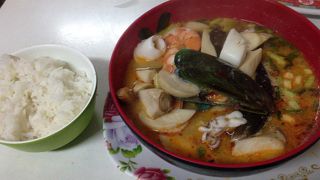 シーフードがおすすめ