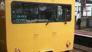 米子～出雲市間の普通列車の場合、電車が走る場合があります