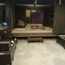 主屋（昔の生活がわかる展示でした。）