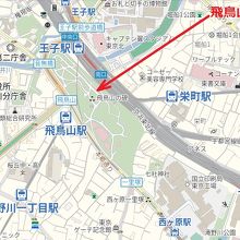 飛鳥山公園は、王子駅のすぐ南で、都電も走っていて、便利です。