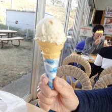 里山ジェラート（イチジク味）