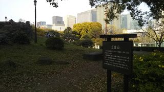 日比谷公園にこんな山があったとは
