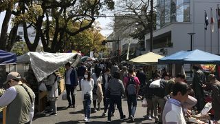 賑やかなマーケット