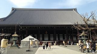 親鸞聖人の木像が安置されている国宝