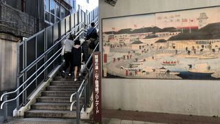 気持ちの良い散歩道です