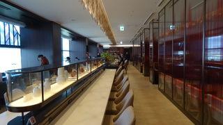 きれいになったラウンジ