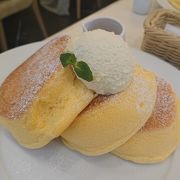 ふわっふわのパンケーキ