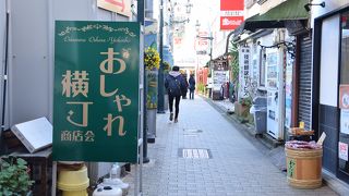 路地の商店街