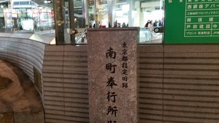 有楽町駅前の史跡