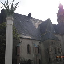 ニコライ教会と記念の柱