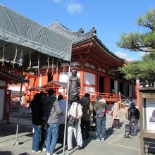 さすが古刹、雰囲気があります