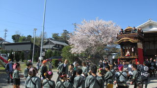 春の山車祭り