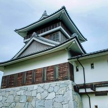 江戸時代風の模擬城