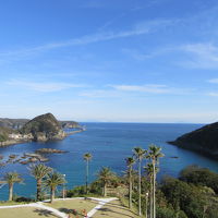 部屋から外海を見た景色