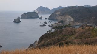 海岸線が見事