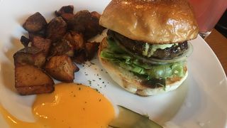 The corner hamburger