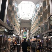 船内中央部分の写真です