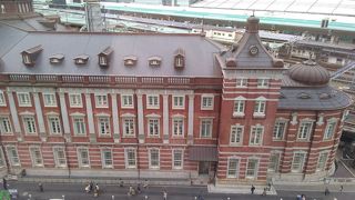 Gardenからの東京駅が見下ろせます