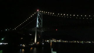 国際航路・パンスターフェリーからの夜景が素晴らしかったです