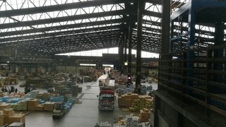 城南エリアの台所大田市場は見学コースがあります