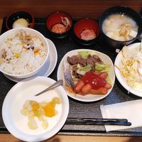 朝食です。