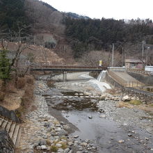 駐車場からの景色