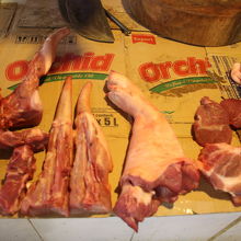 豚足もあります。