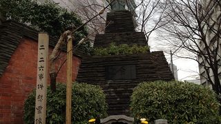 旧東京陸軍刑務所の近く