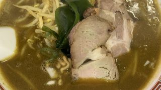 室蘭のカレーラーメン