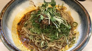 初めての汁なし坦々麺