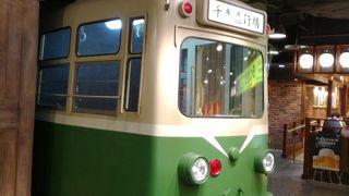 レトロな街並み