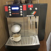 ロビーのコーヒーサービス