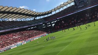 陸上トラックが無いサッカー専用スタジアムはとても見やすいです 但しご承知の通りアクセス面では大変見にくいスタジアム By Kasakayu6149 カシマサッカースタジアムのクチコミ フォートラベル