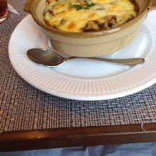 今回いただいた、名物焼きカレー