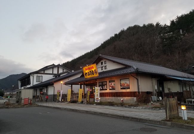 道の駅のメニュー豊富な食事処