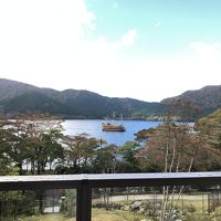 紅葉が素敵でした～海賊船見えて息子達は大興奮