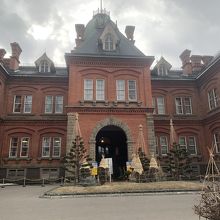 レンガ造りの建物