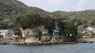 海から見ると！