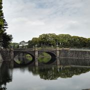 皇居の正門からの橋