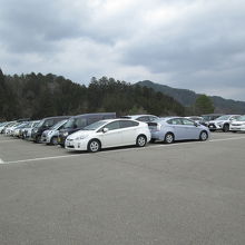 匠ヶ丘臨時駐車場の様子です。