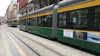 ヘルシンキはトラムが本当に便利