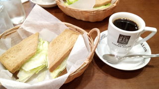 モーニング食べにいきました