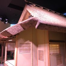 見終わったら茶室の前で一服