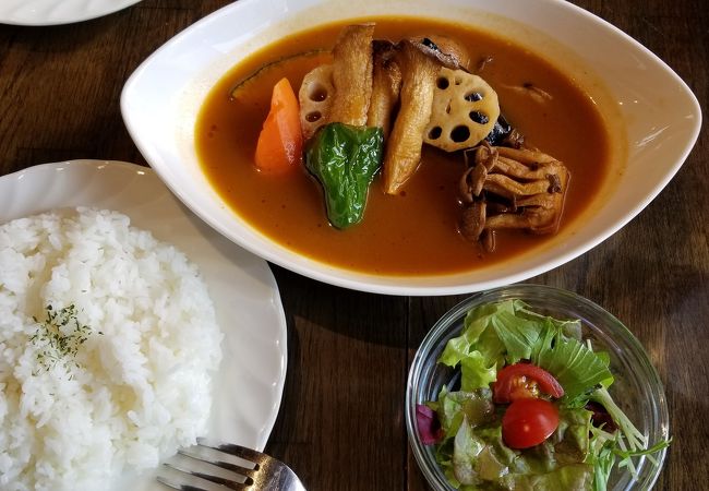 無難なスープカレー