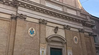 スペイン広場の近くにある教会